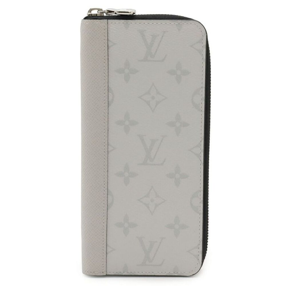 Louis Vuitton Zippy Wallet Vertical Monogram Taiga Long Wallet